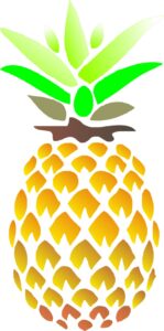 ananas vorlage