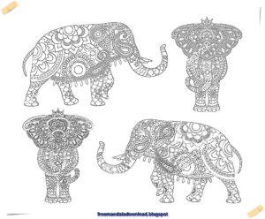 mandalas elefant