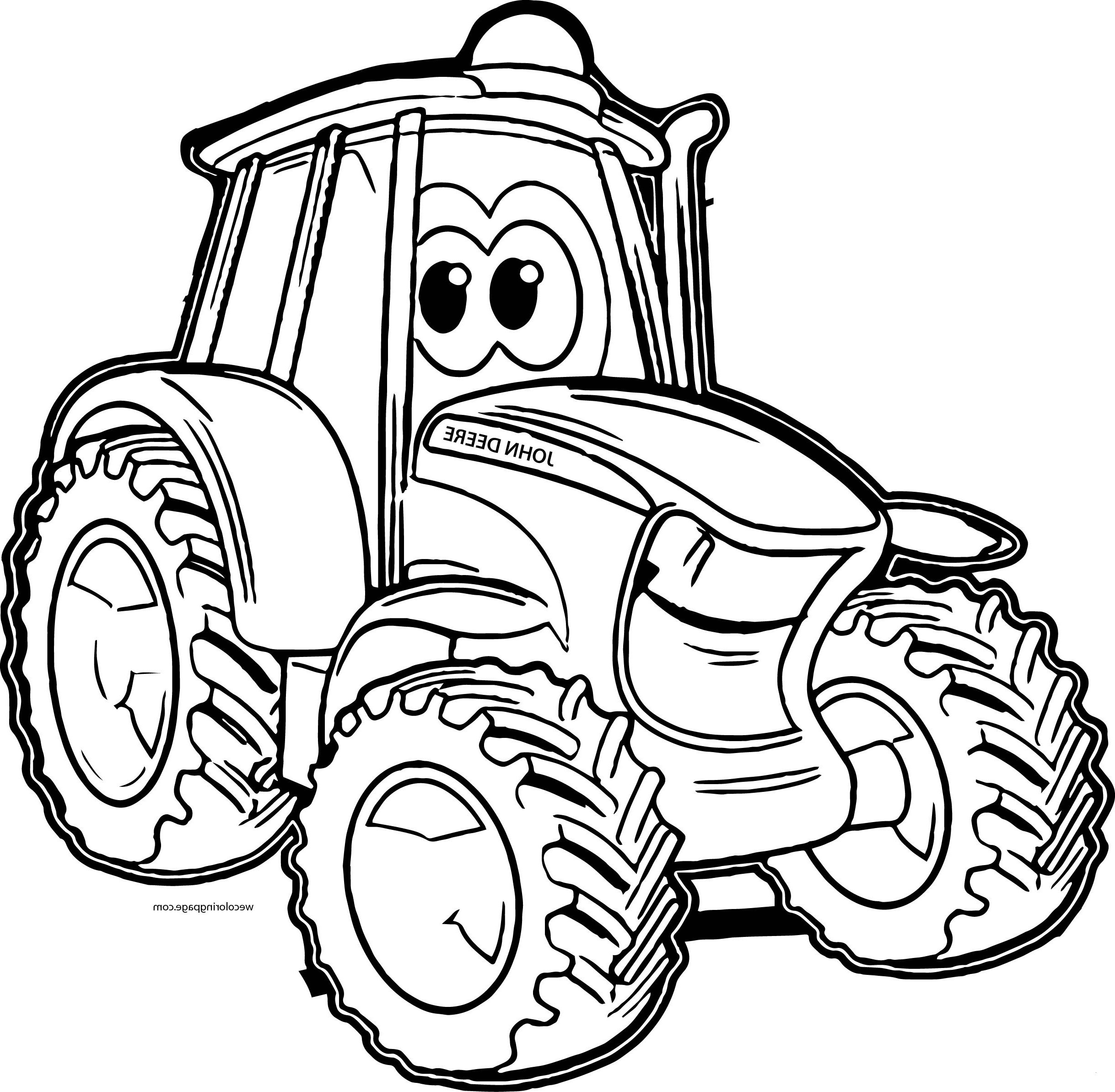 Traktor Ausmalbilder Für Kinder - Kinder Tractor Video motor traktor