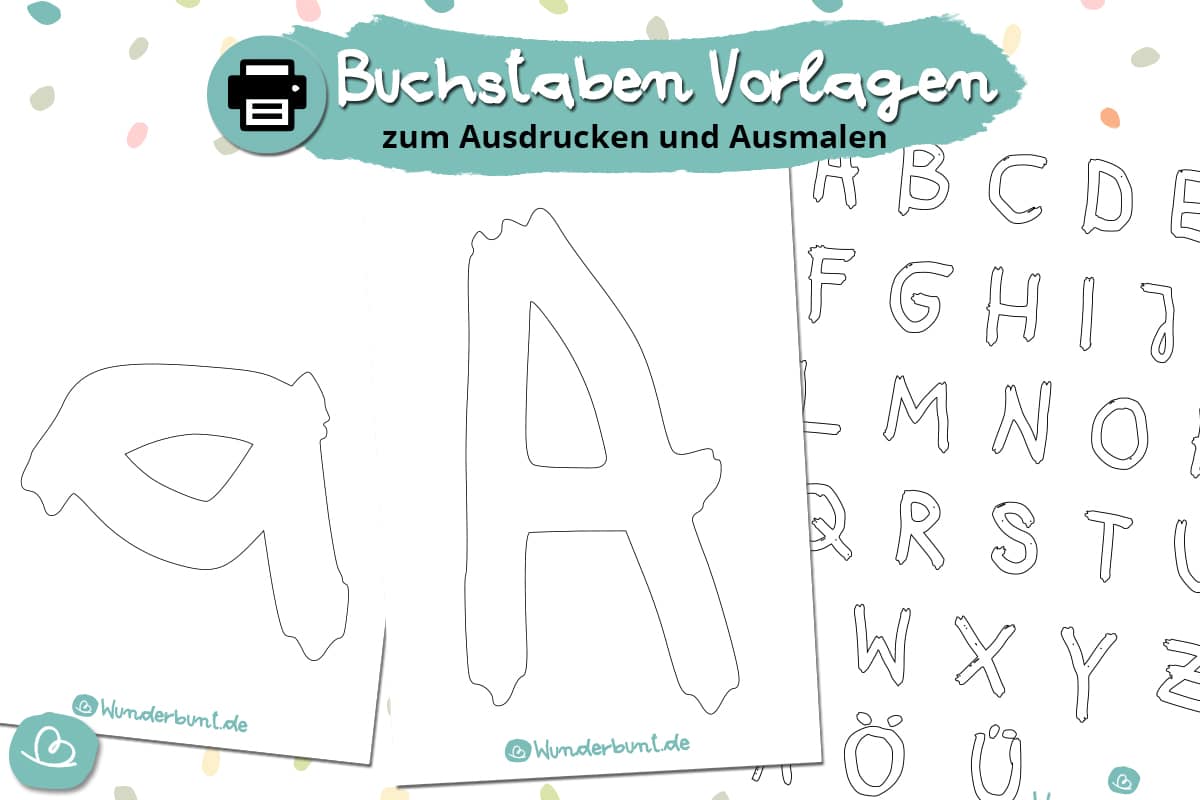 buchstaben vorlagen zum ausdrucken