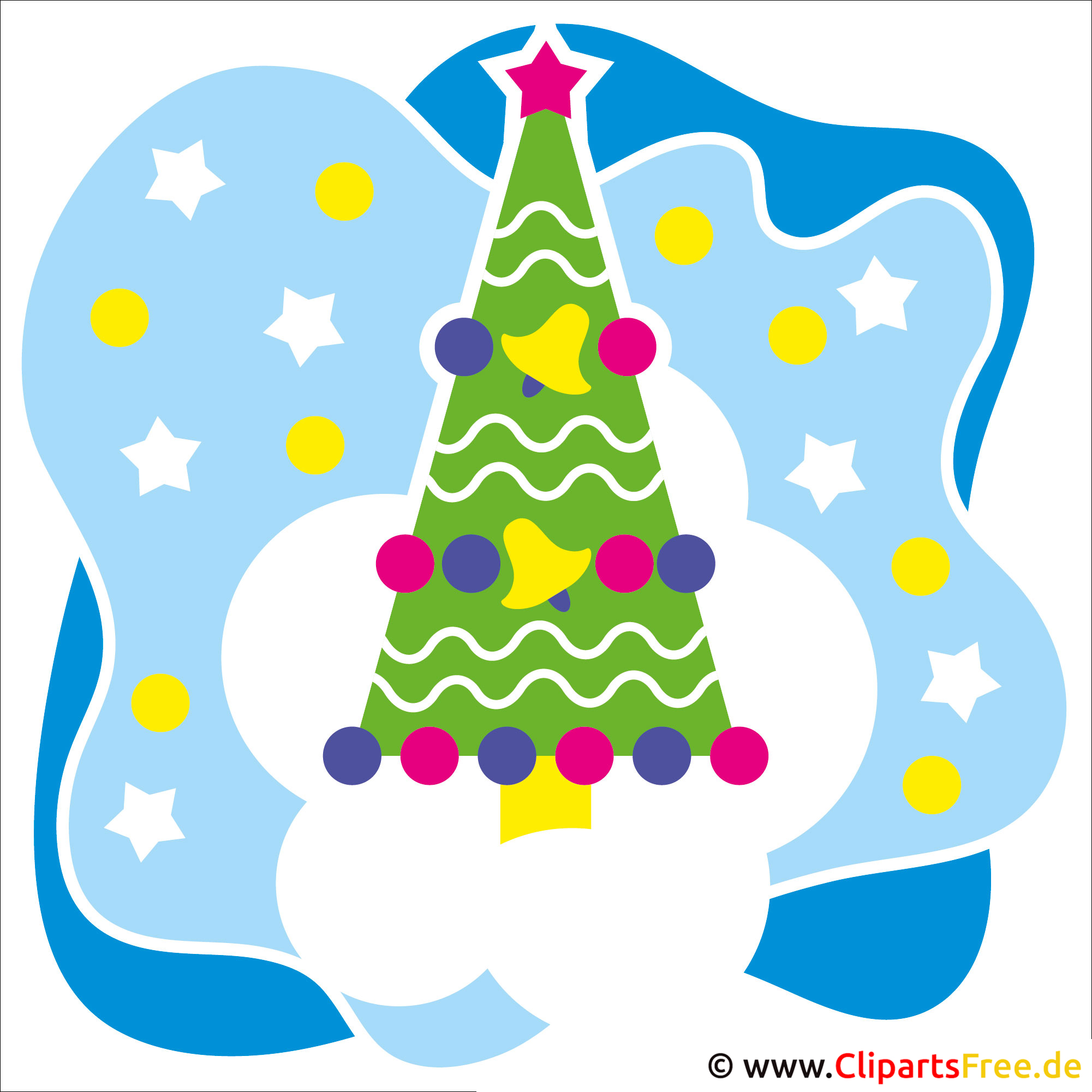 Clipart Frohe Weihnachten kostenlos