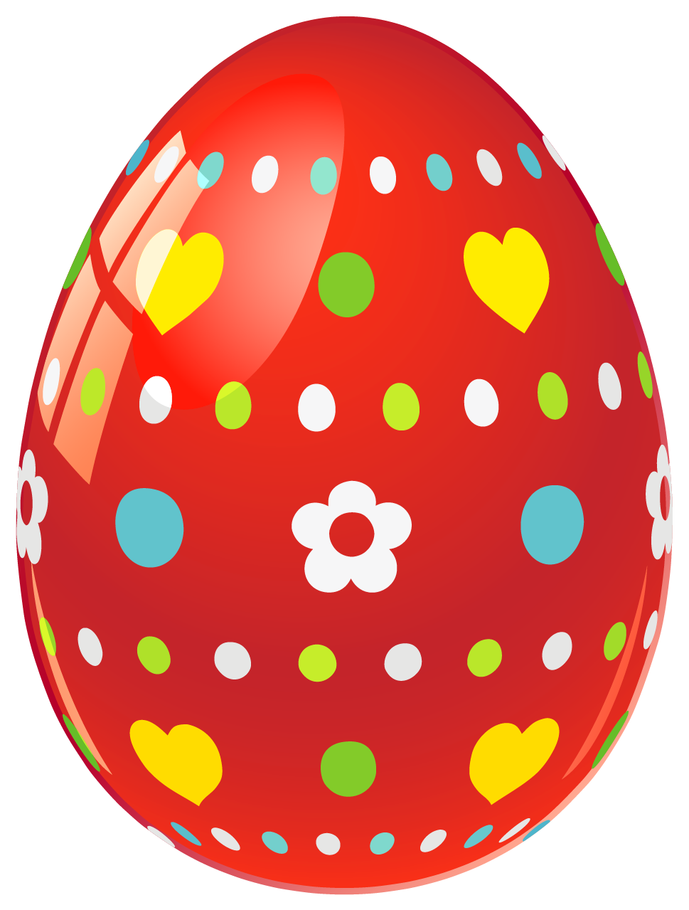 Red Easter egg Clip art - eggs png download - 969*1279 - Free