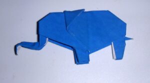 origami elephant