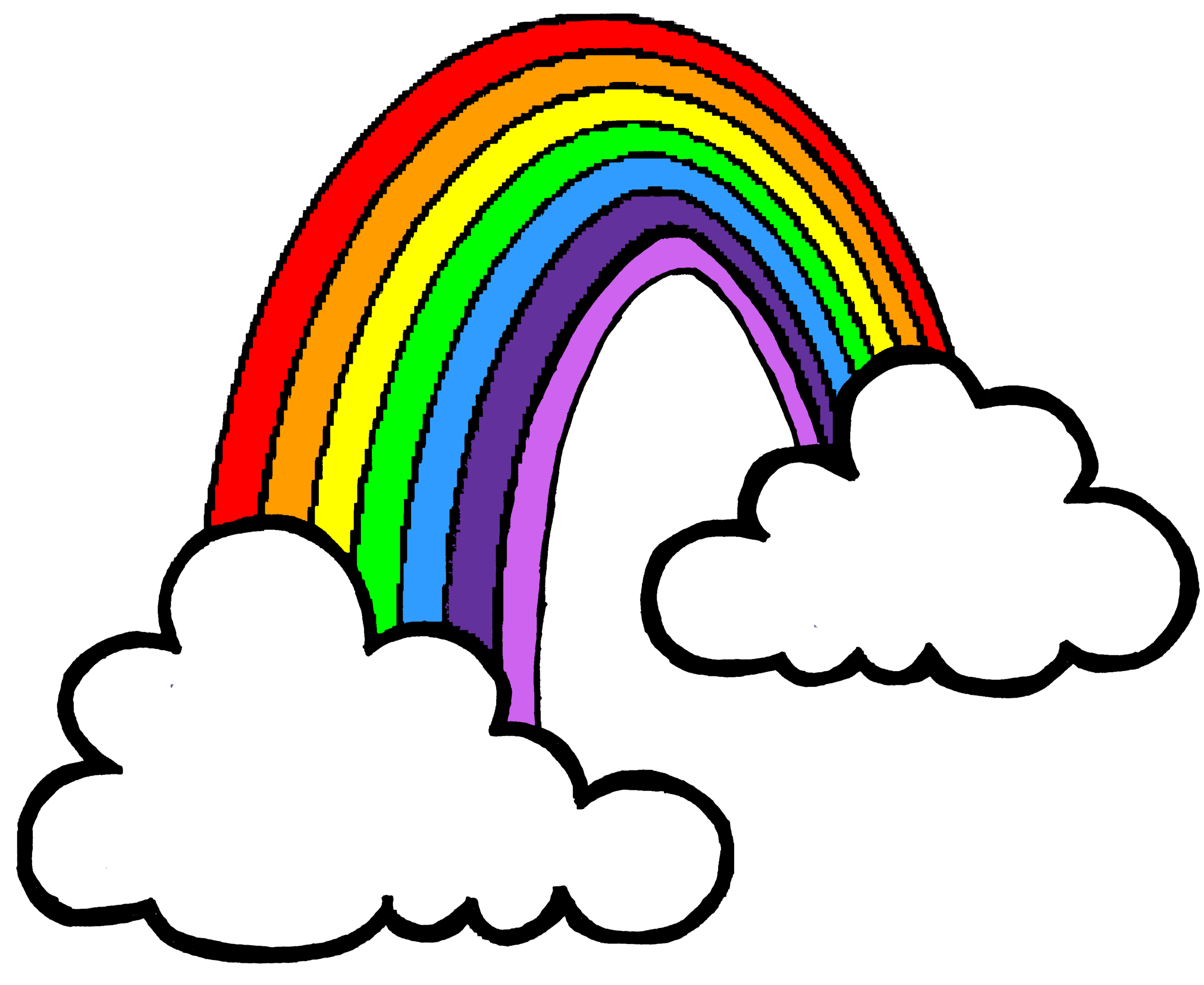 regenbogen zeichnung