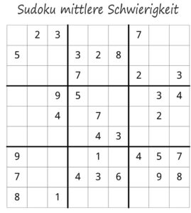 sudoku drucken pdf