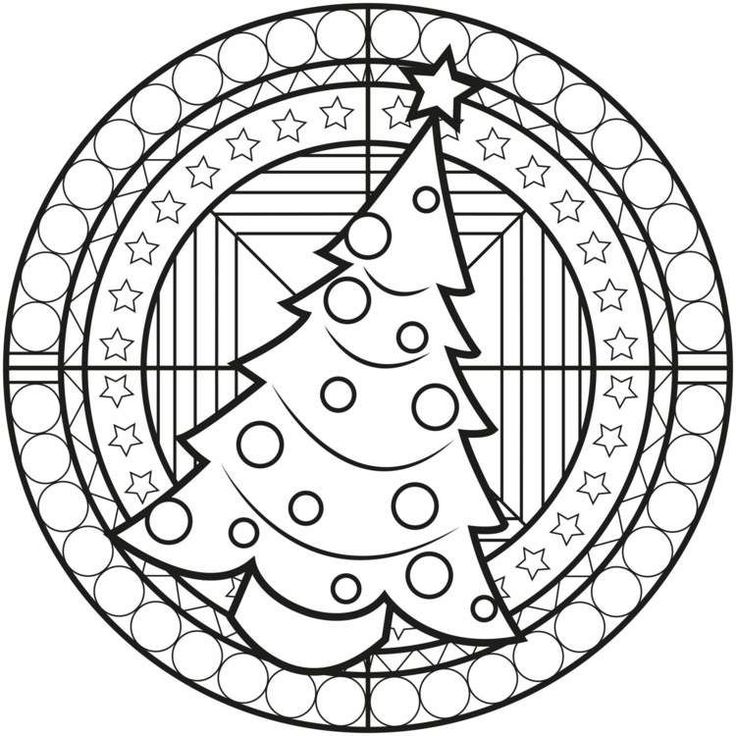 mandalas weihnachten