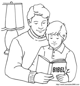 bibel ausmalbild