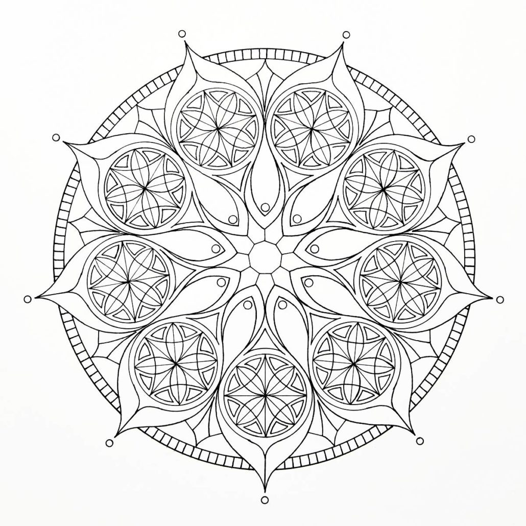 mandalas malen für erwachsene