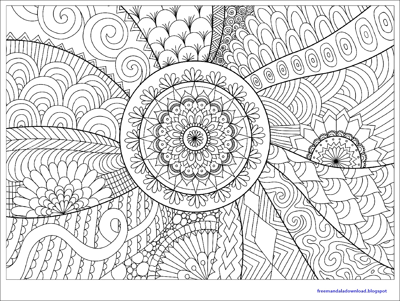 mandala pdf erwachsene