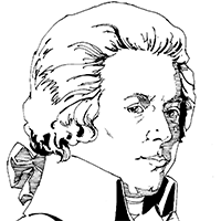 ausmalbild mozart