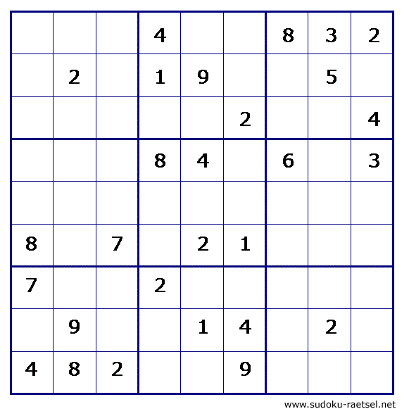 sudoku sehr schwierig kostenlos