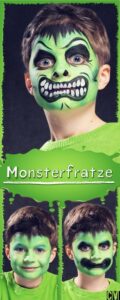 monster gesicht schminken