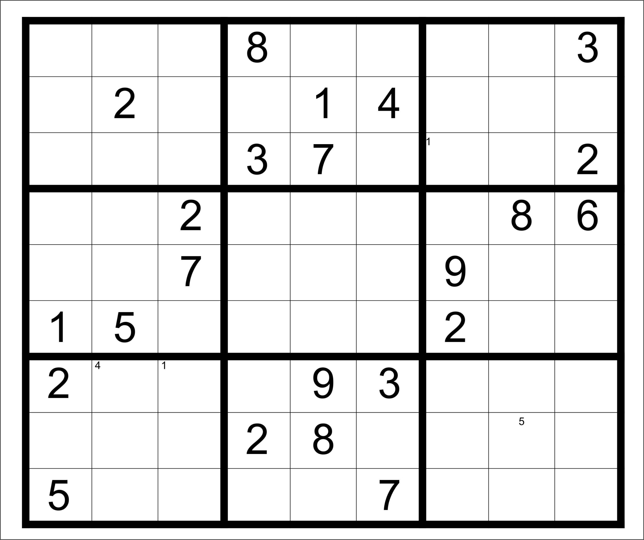 sudoku sehr