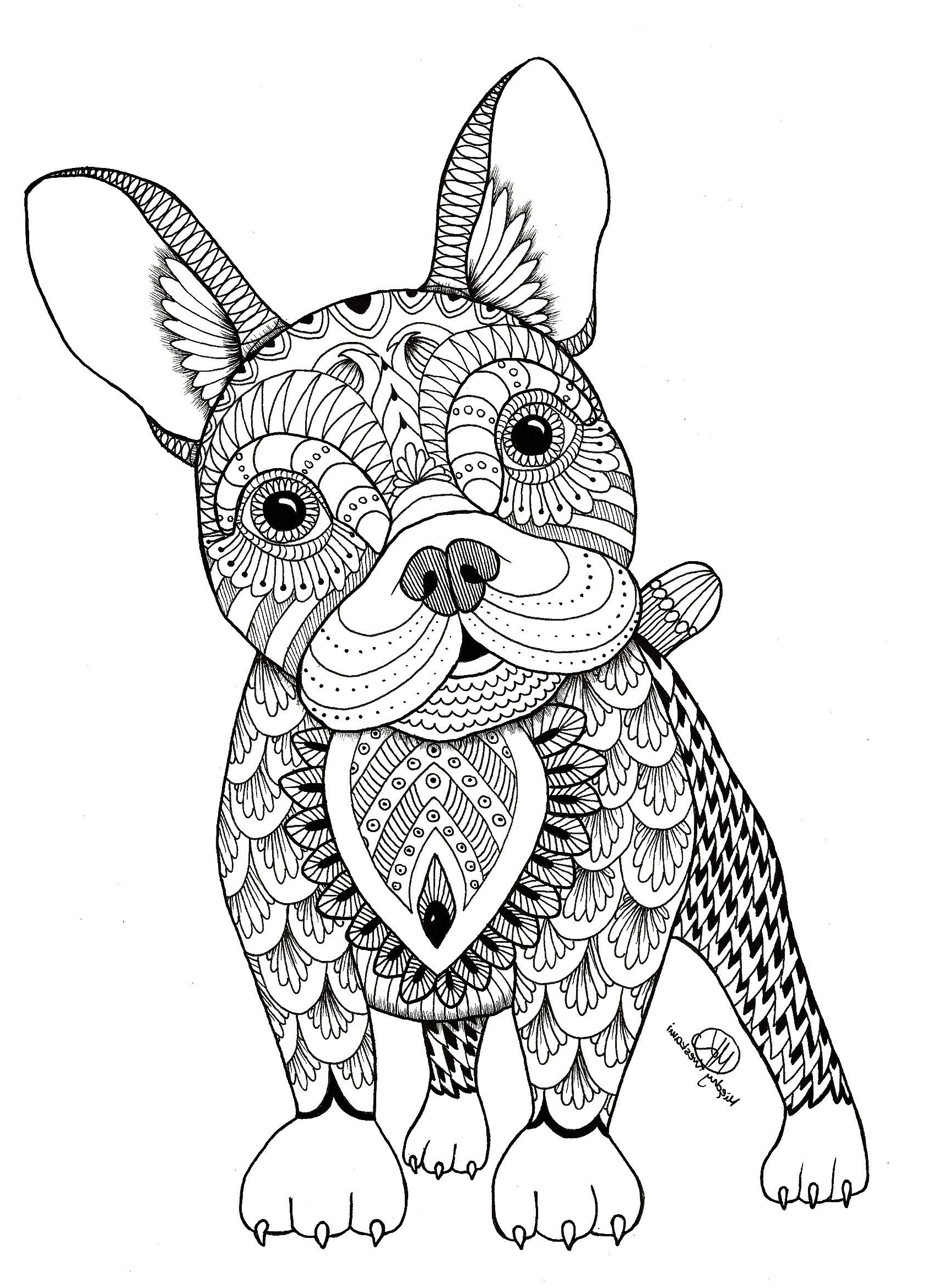 25+ Inspiration Image of Animal Mandala Coloring Pages