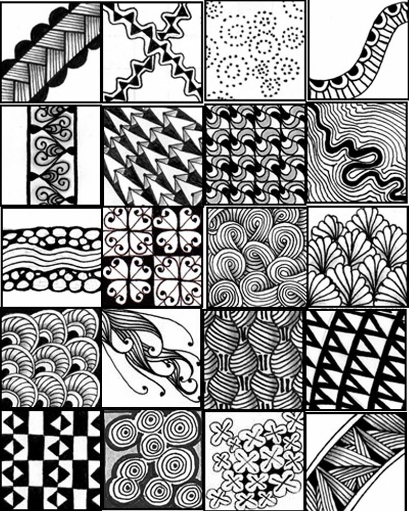 zentangle vorlagen pdf kostenlos