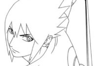 naruto coloring pages sasuke