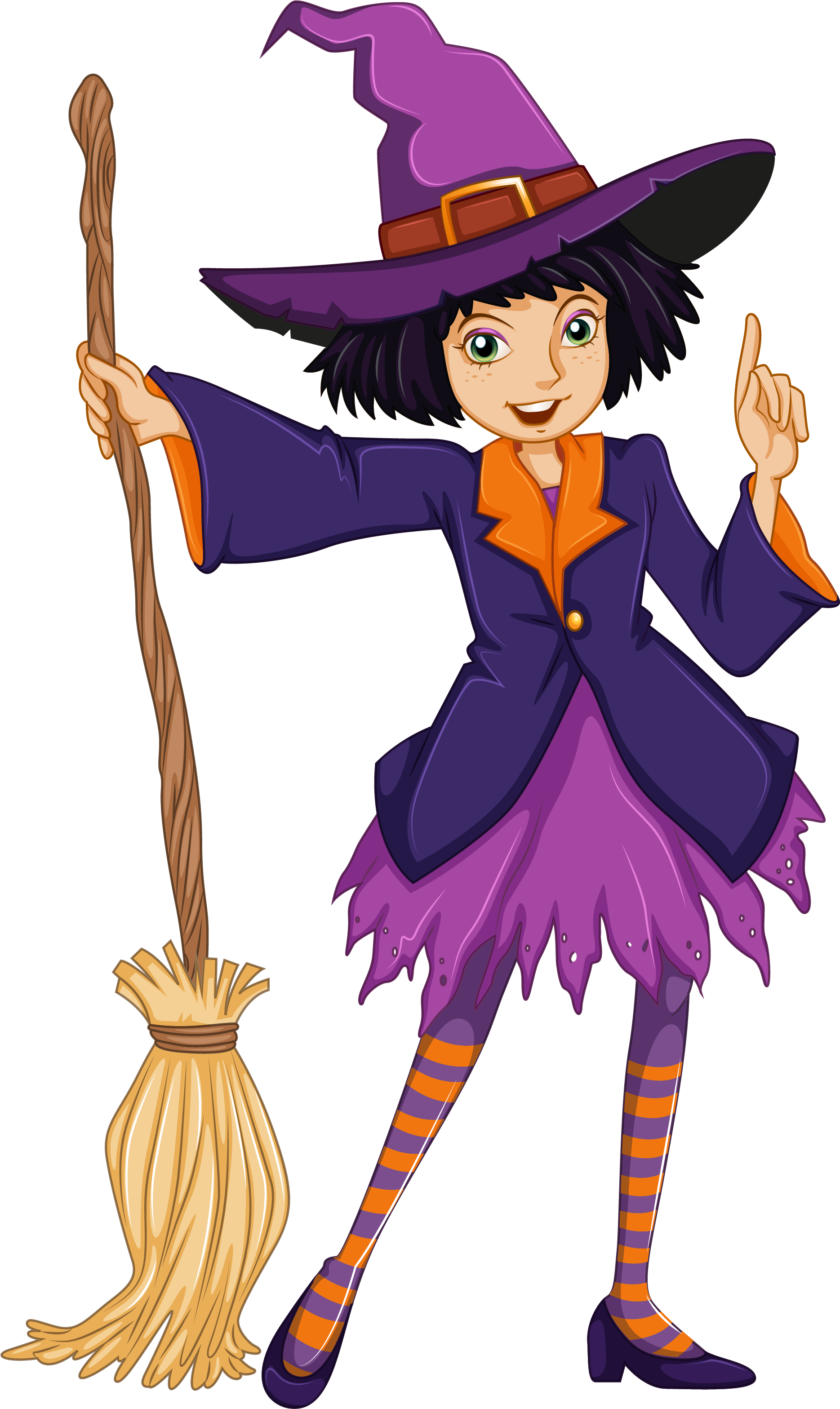 Hexen Besen, Halloween Hexen, Kinderzimmer, Clipart - Bruxas Png