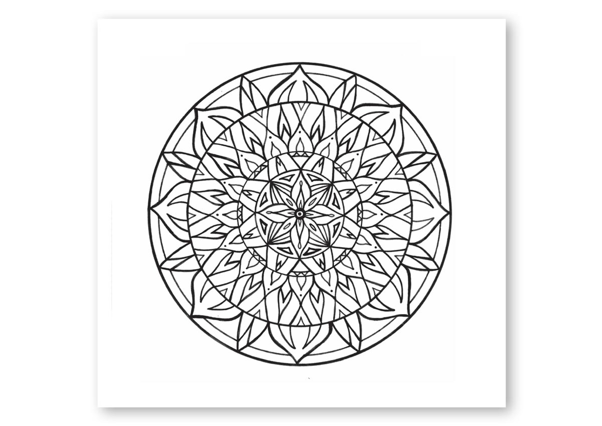 mandala malbuch