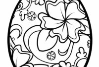 pysanky egg coloring pages