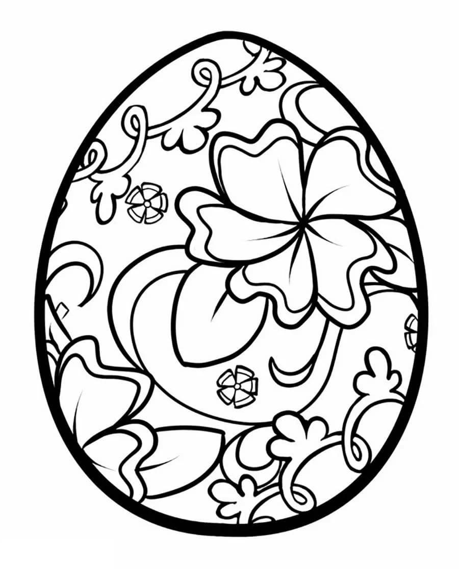 Printable Pysanky Coloring Pages