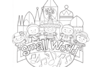 small world coloring pages