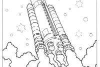 spacex coloring pages