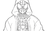 spiderman coloring pages miles morales