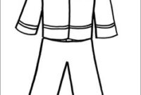 pajamas coloring page