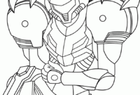 samus coloring page