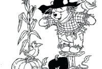 cornfield coloring page