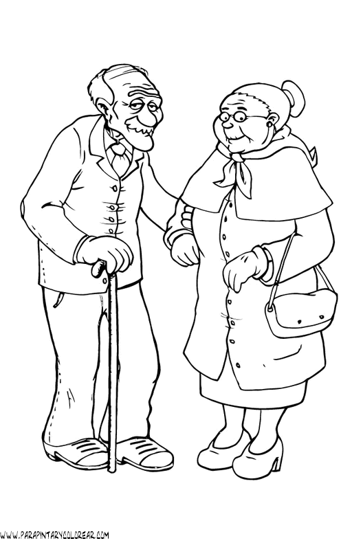 abuela coloring pages