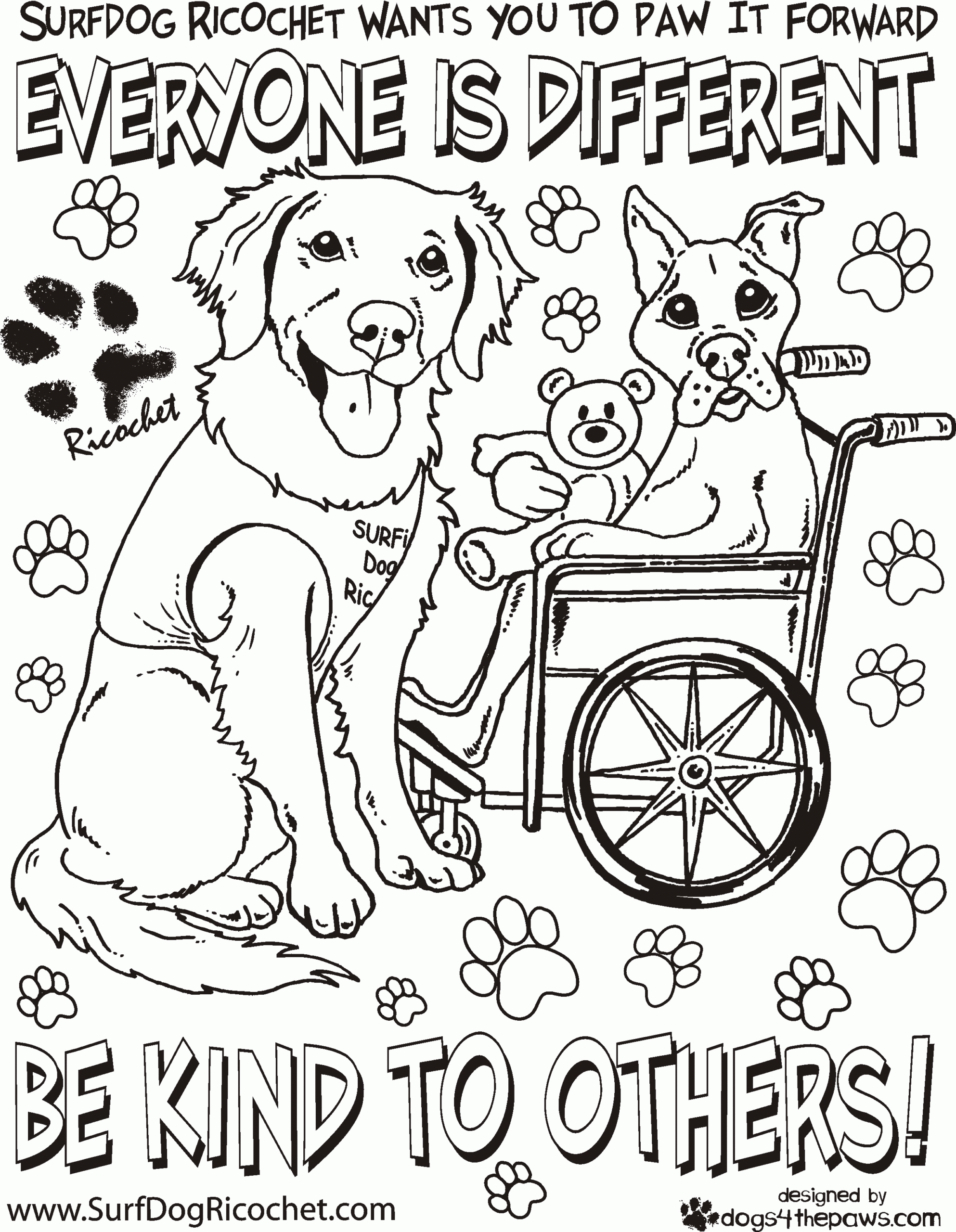 bullying coloring pages