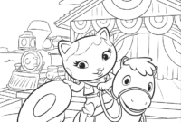 sheriff callie coloring page