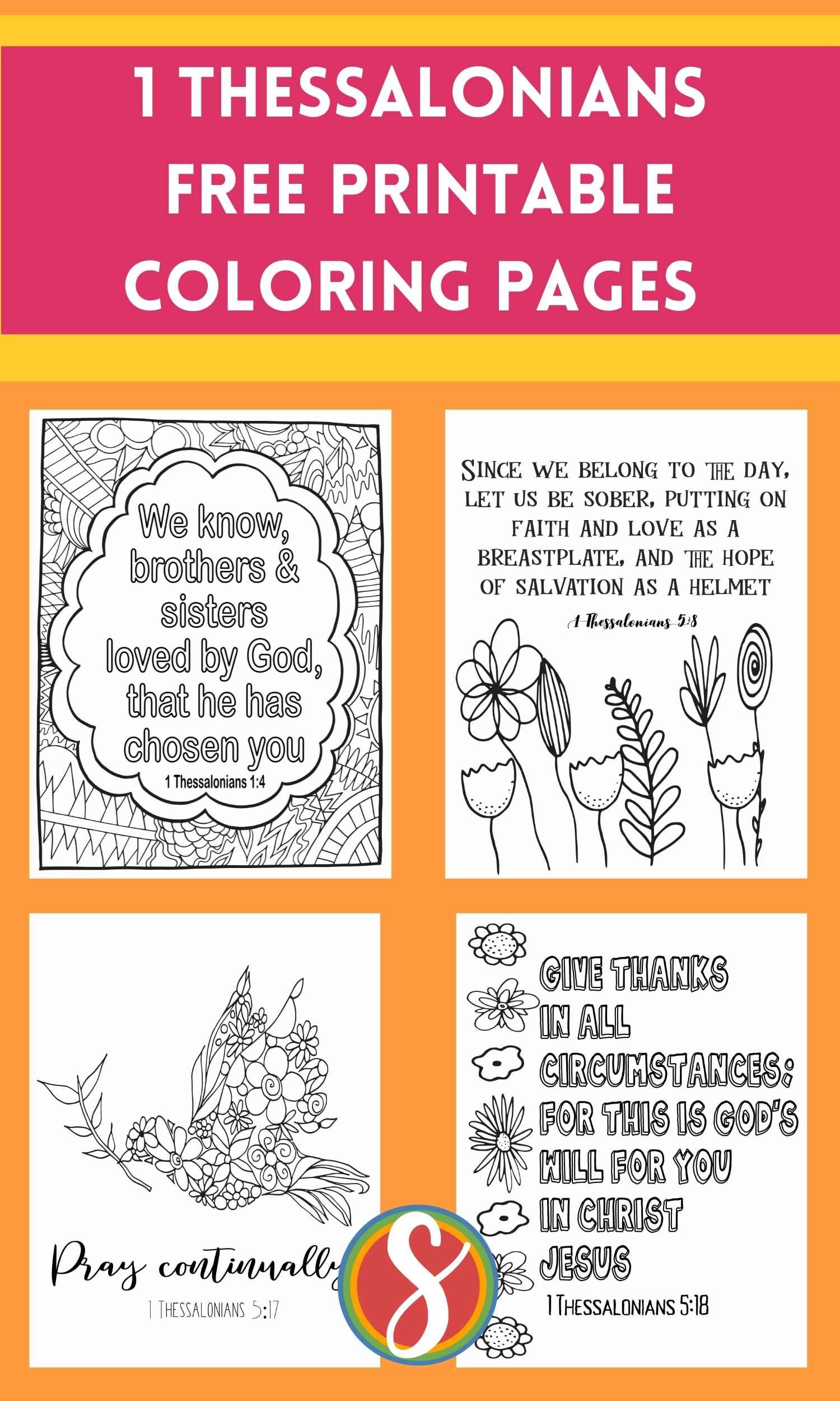 1 thessalonians 5 18 coloring page