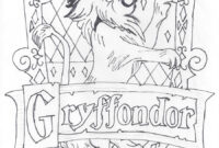 gryffindor coloring pages