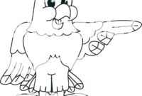 harpy eagle coloring page