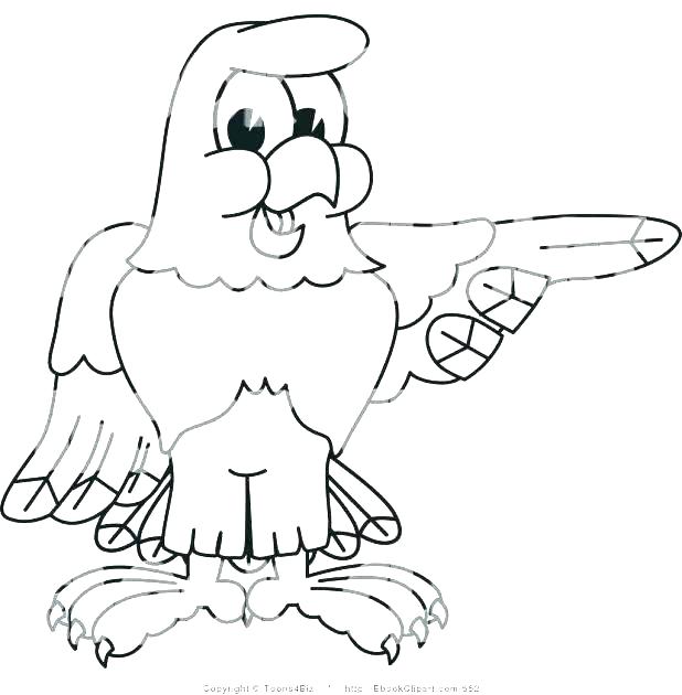 harpy eagle coloring page