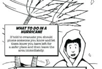 hurricane coloring page