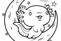 axolotl printable coloring pages