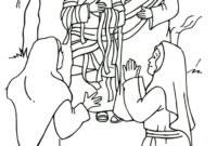 lazarus coloring pages