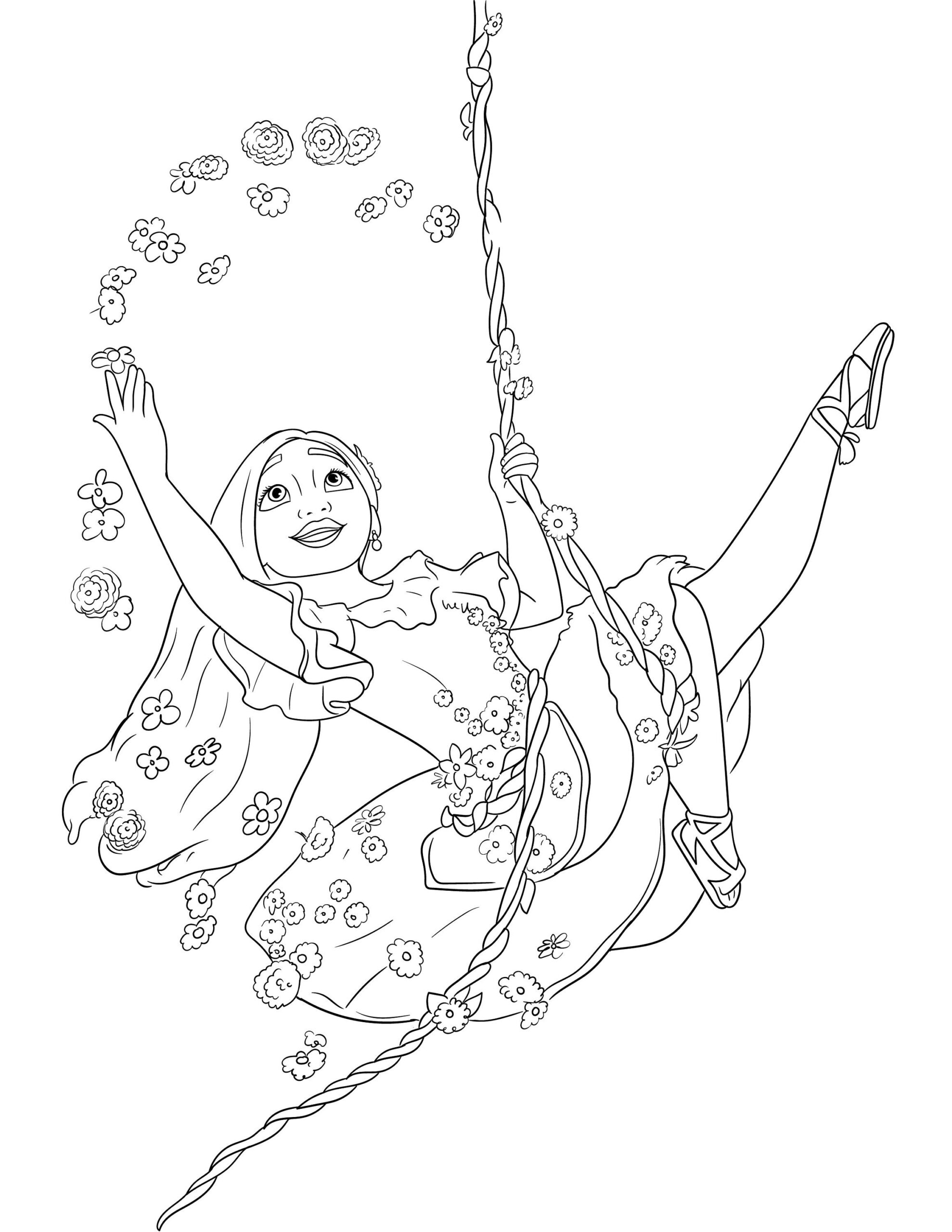 isabela coloring pages