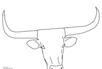 longhorn coloring pages