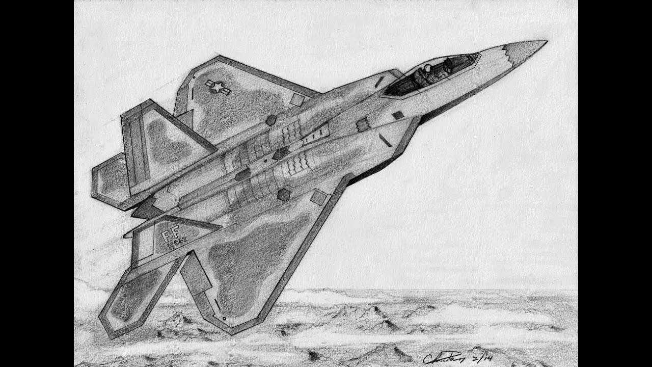 f22 raptor coloring pages