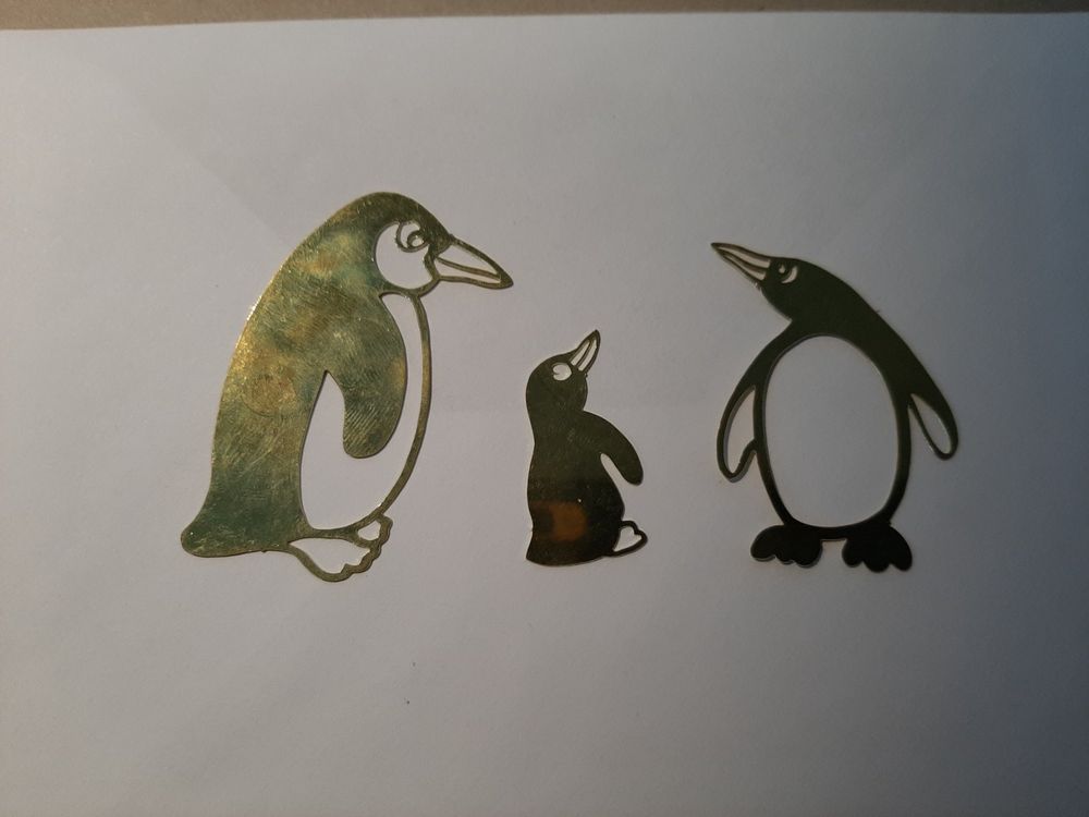 pinguine schablone