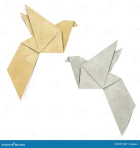 origami vogel