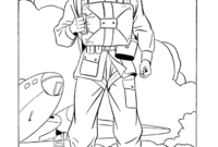 toy soldier coloring page