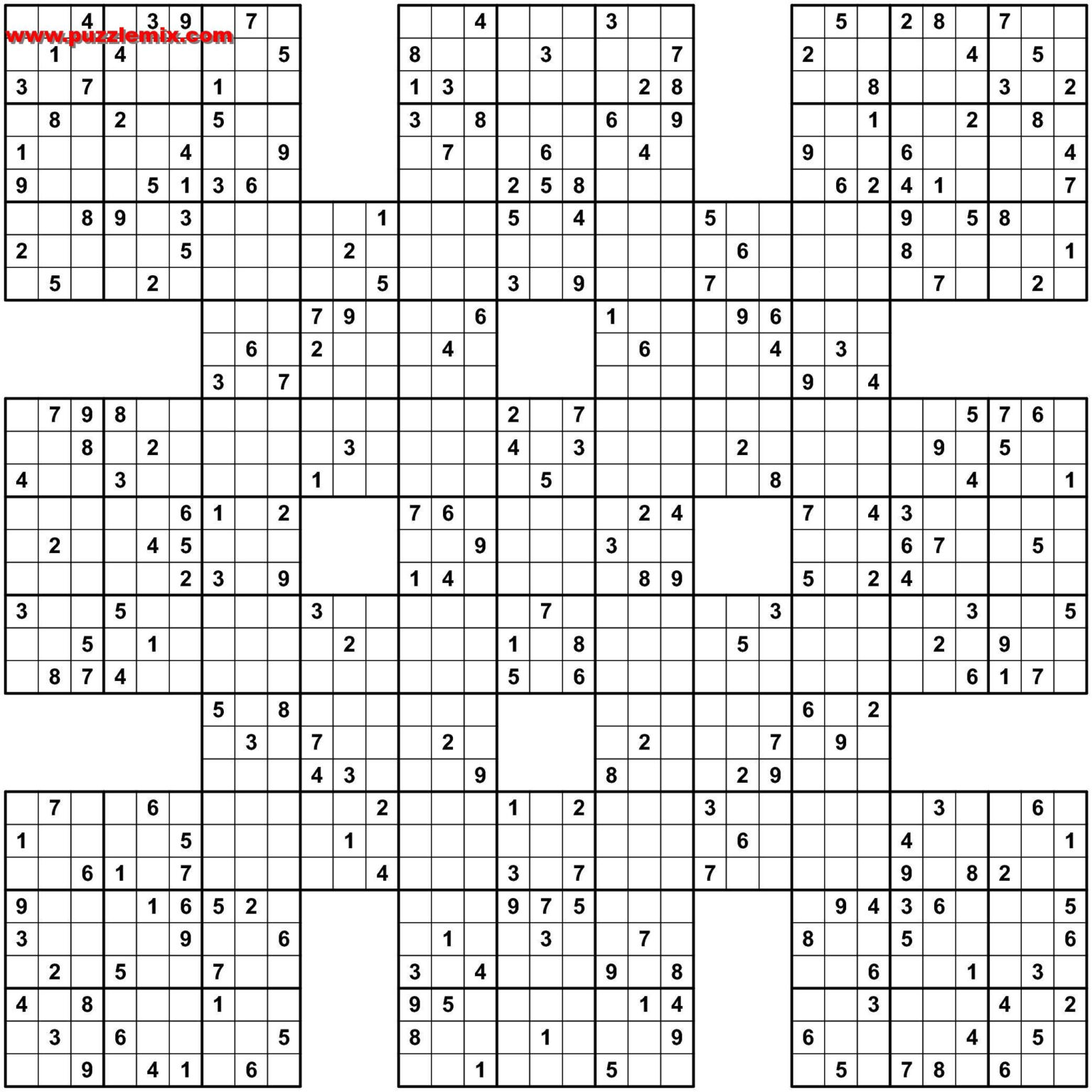 Pinsusan Woodall On Sudoku Puzzles (With Images - Sudoku Printable