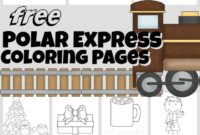 polar express free coloring pages