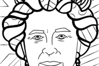 queen elizabeth coloring pages