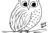 snowy owl coloring pages